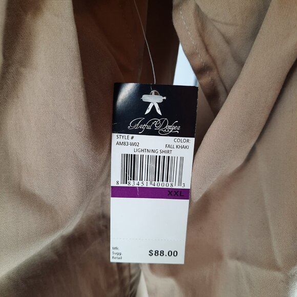 NEW Artful Dodger Anvil Lightning Shirt Men's 2XL Embroidered Long Sleeves - Picture 12 of 14